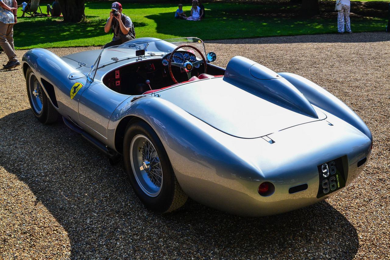 Ferrari 500 TRC that raced at Le Mans in 1957.