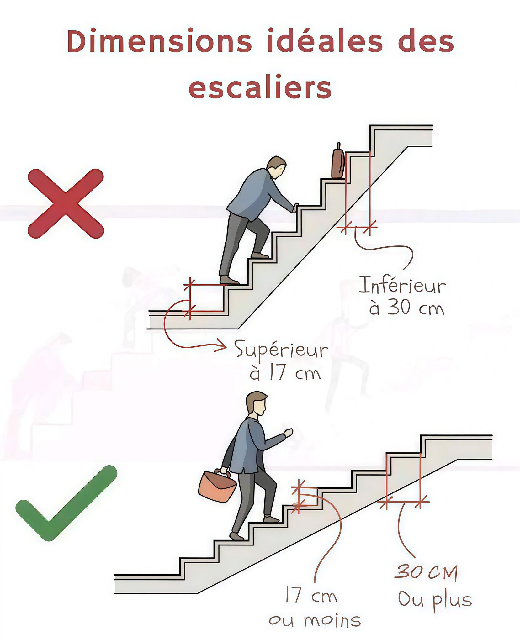 🚶‍♂️ Ideal Stair Dimensions — Safe & Comfortable Steps! 📏 | Facebook