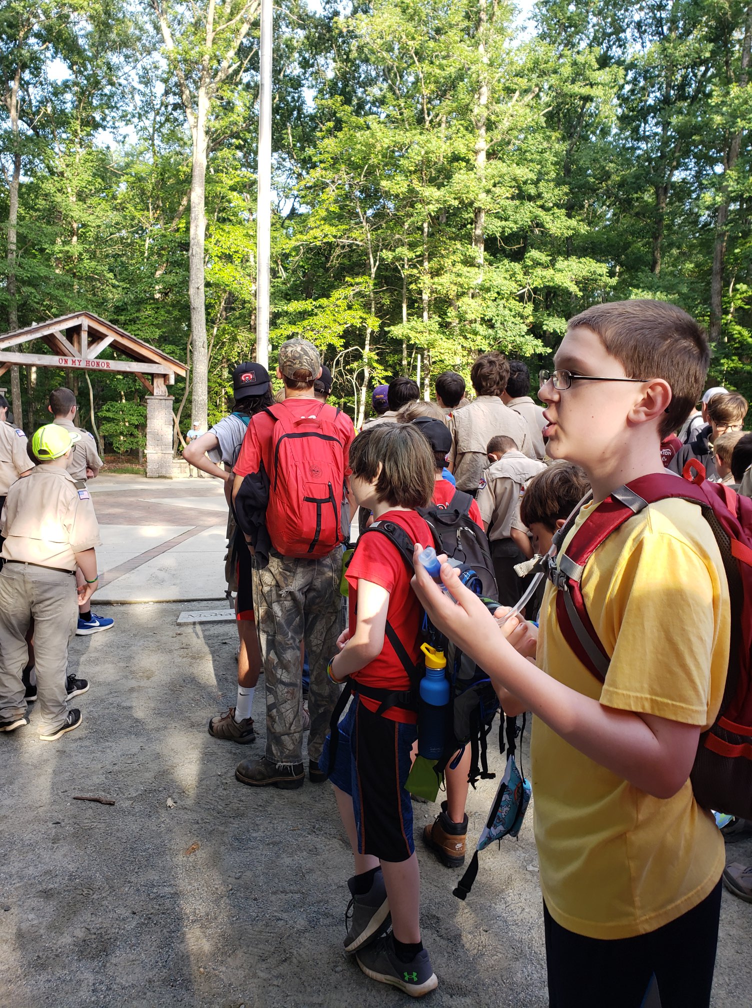 Cell service is spotty at best but... - Boy Scout Troop 11 | Facebook