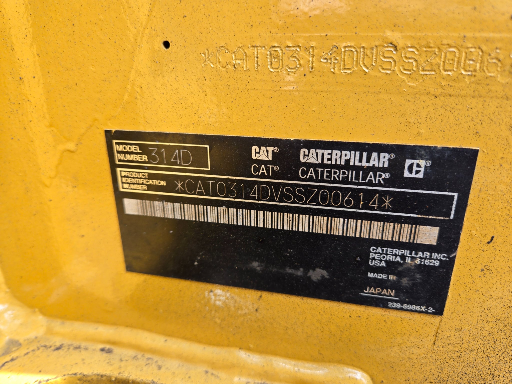 Excellent running caterpillar 312C, nice under carriage, plumbed