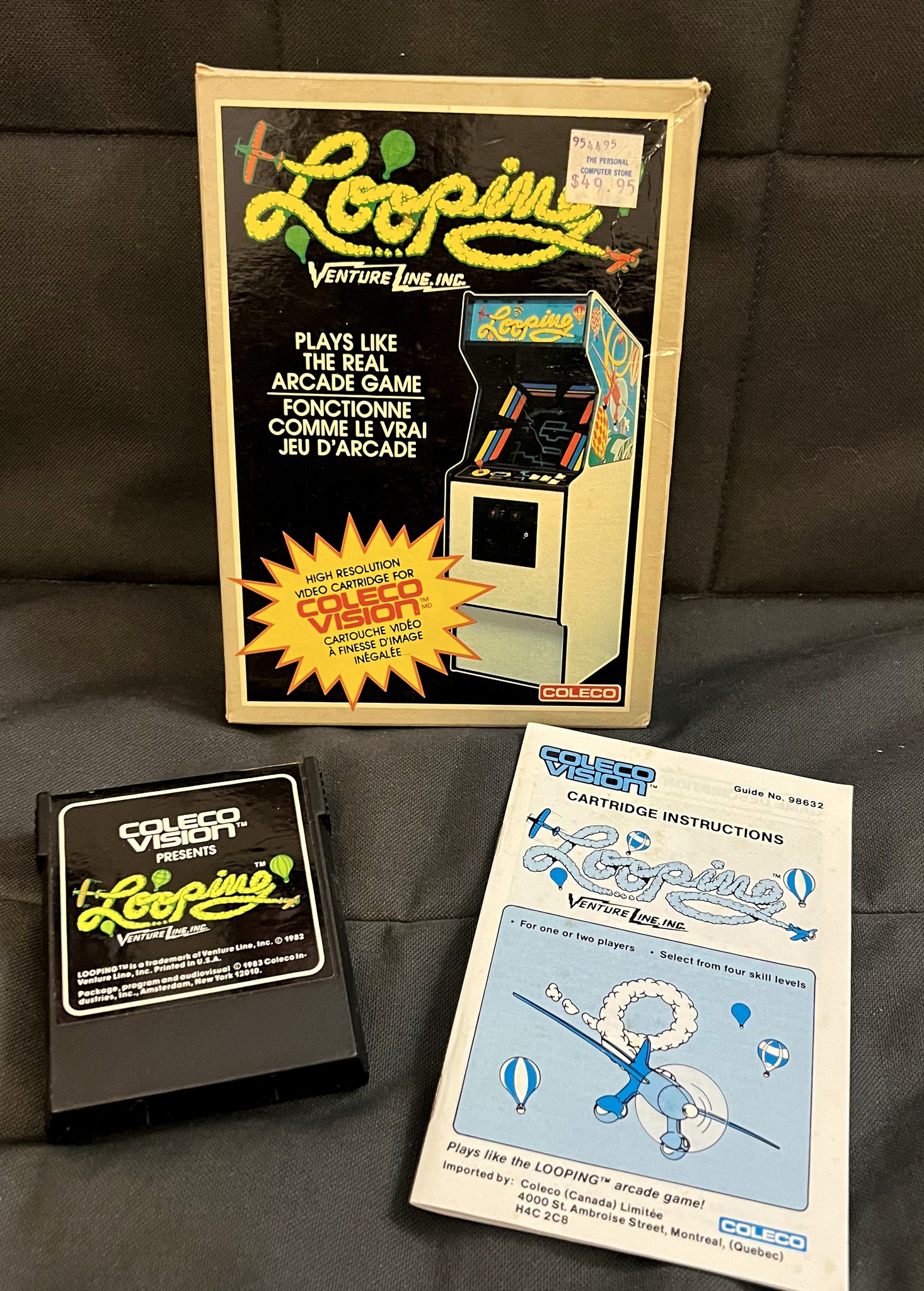 Has anyone seen the vintage game Zoop the Loop?