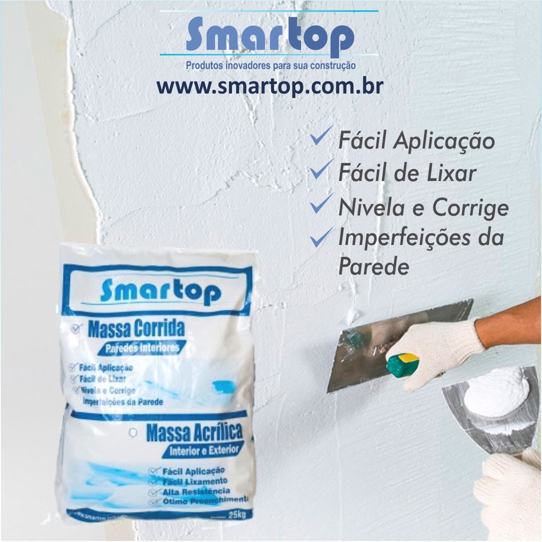 Smartop Brasil - A Massa Corrida Smartop é indicada para...
