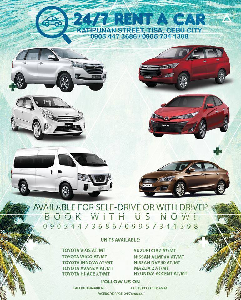 24/7 rent a car cebu | Cebu City