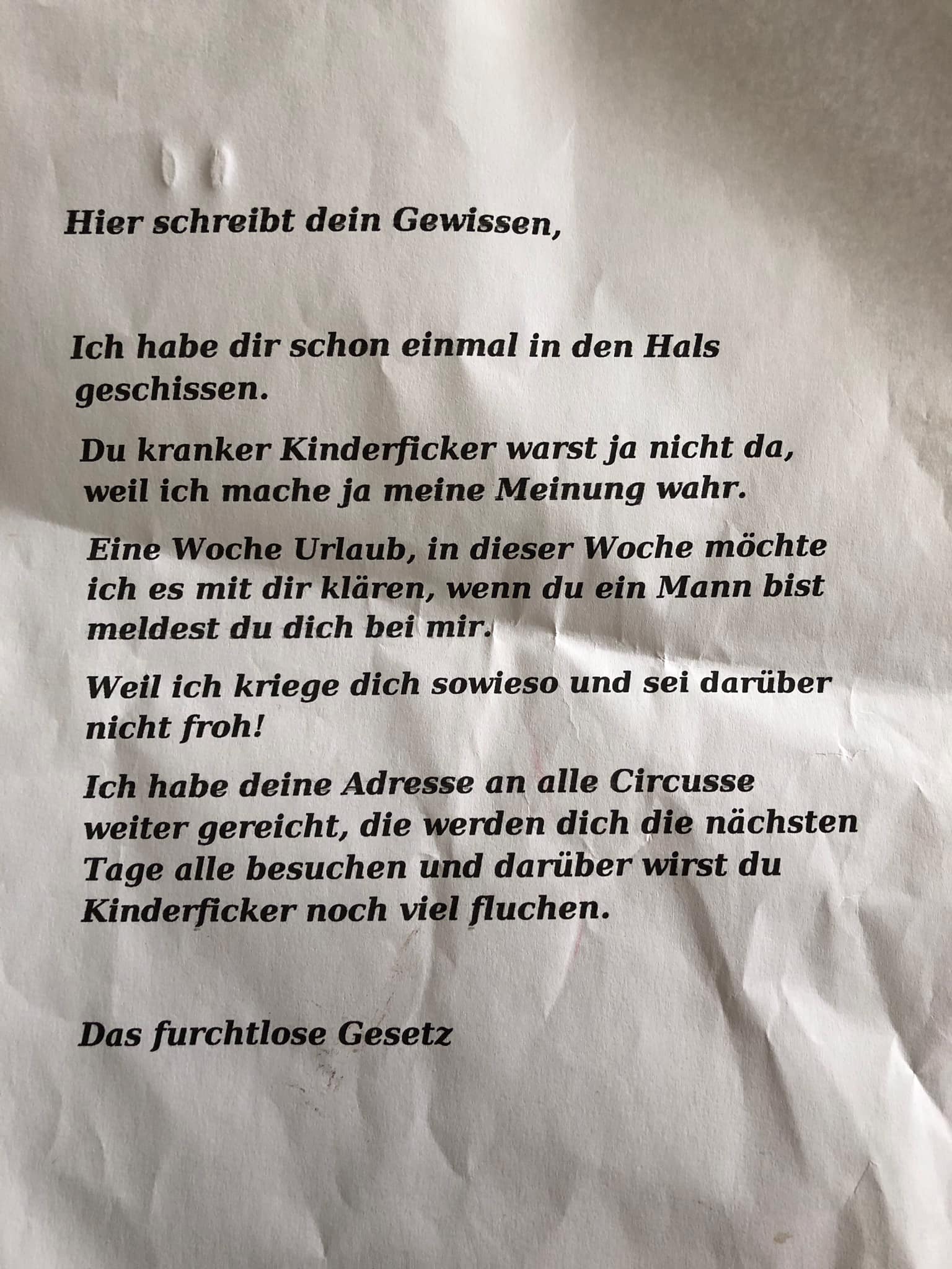 Ich Krieg Dich Sowieso Dein Tod Aktionsbundnis Tiere
