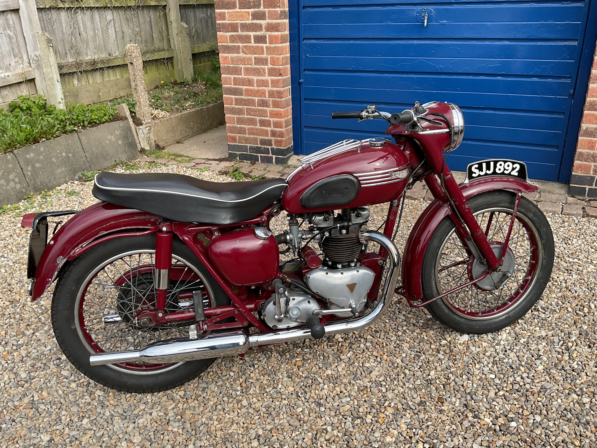 1958 Triumph 5T Speed Twin 500cc Pre - Unit. £5,295 Looks to be in