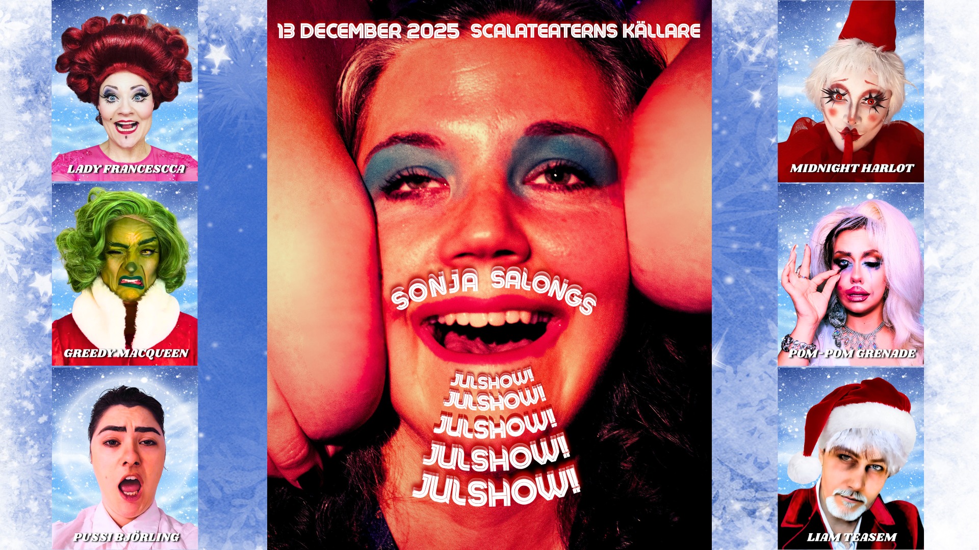 THE FILTH CLUB presenterar SONJA SALONGS ANTI-JUL!