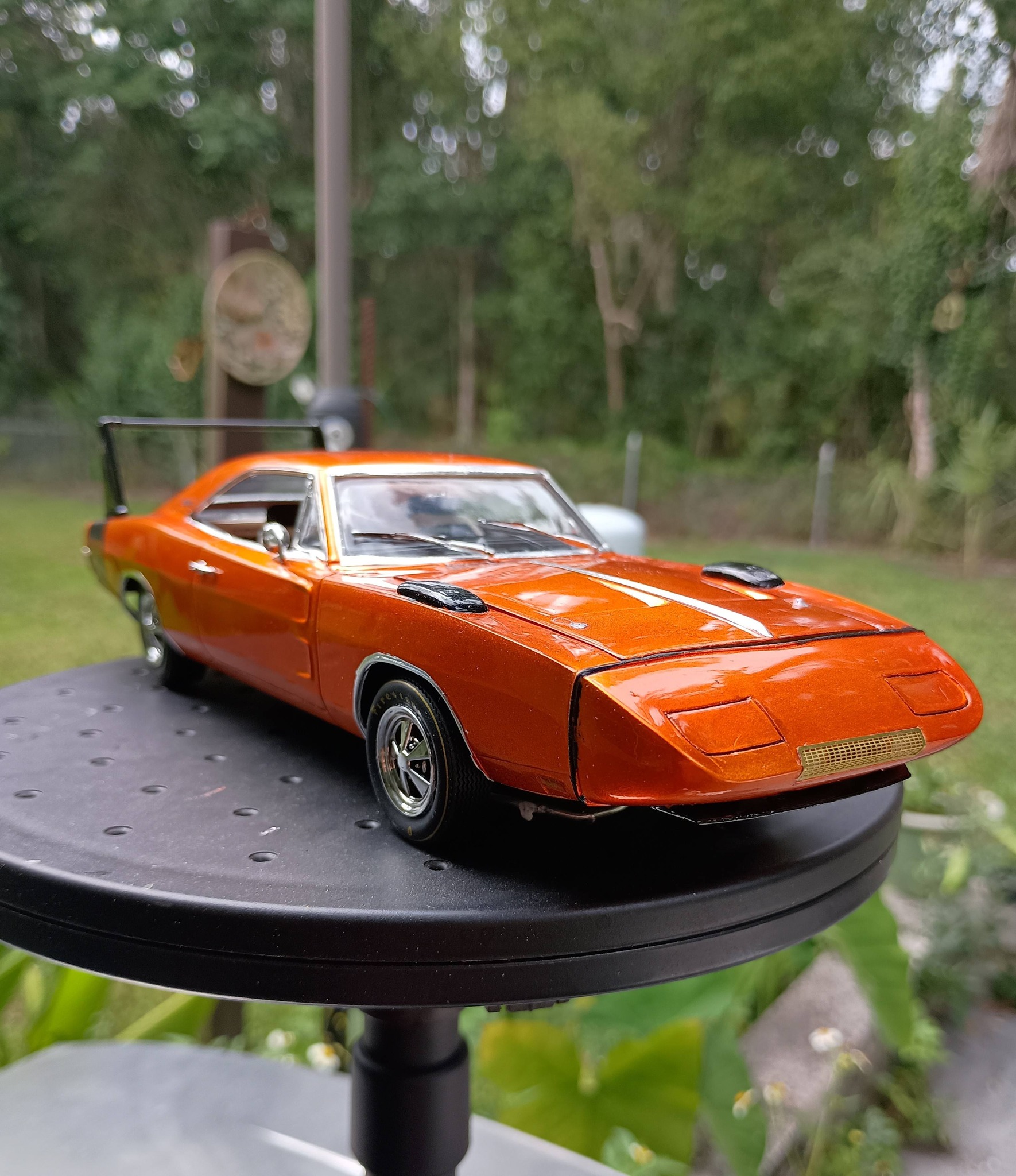 Revell 1/25. 1969 Dodge Charger Daytona. Built 2007.