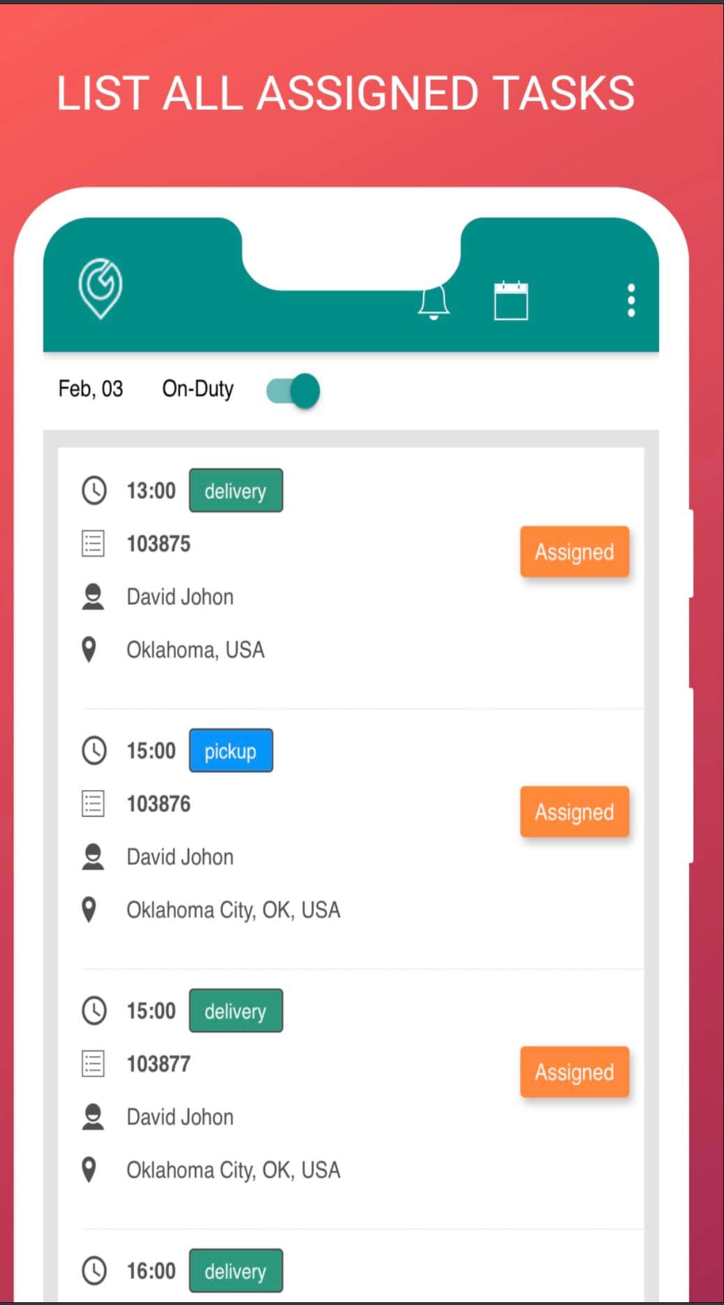 GOTRACK - New Design of GOTRACK Driver App #gotrackapp...