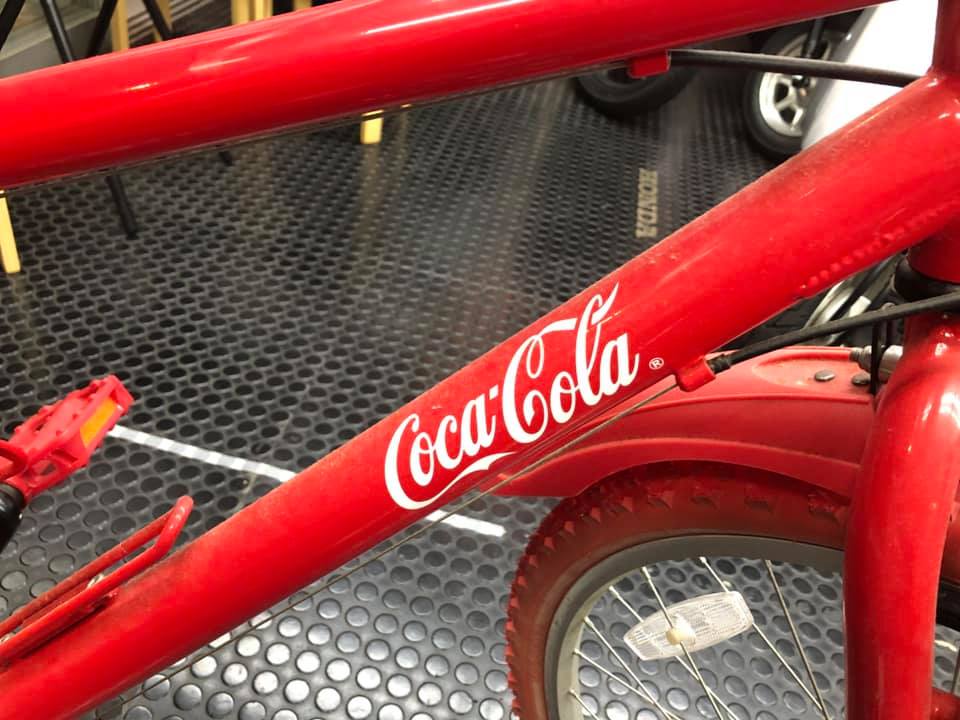 コカコーラ 懸賞当選品 自転車】 今日、原付を買っていただいたお客様