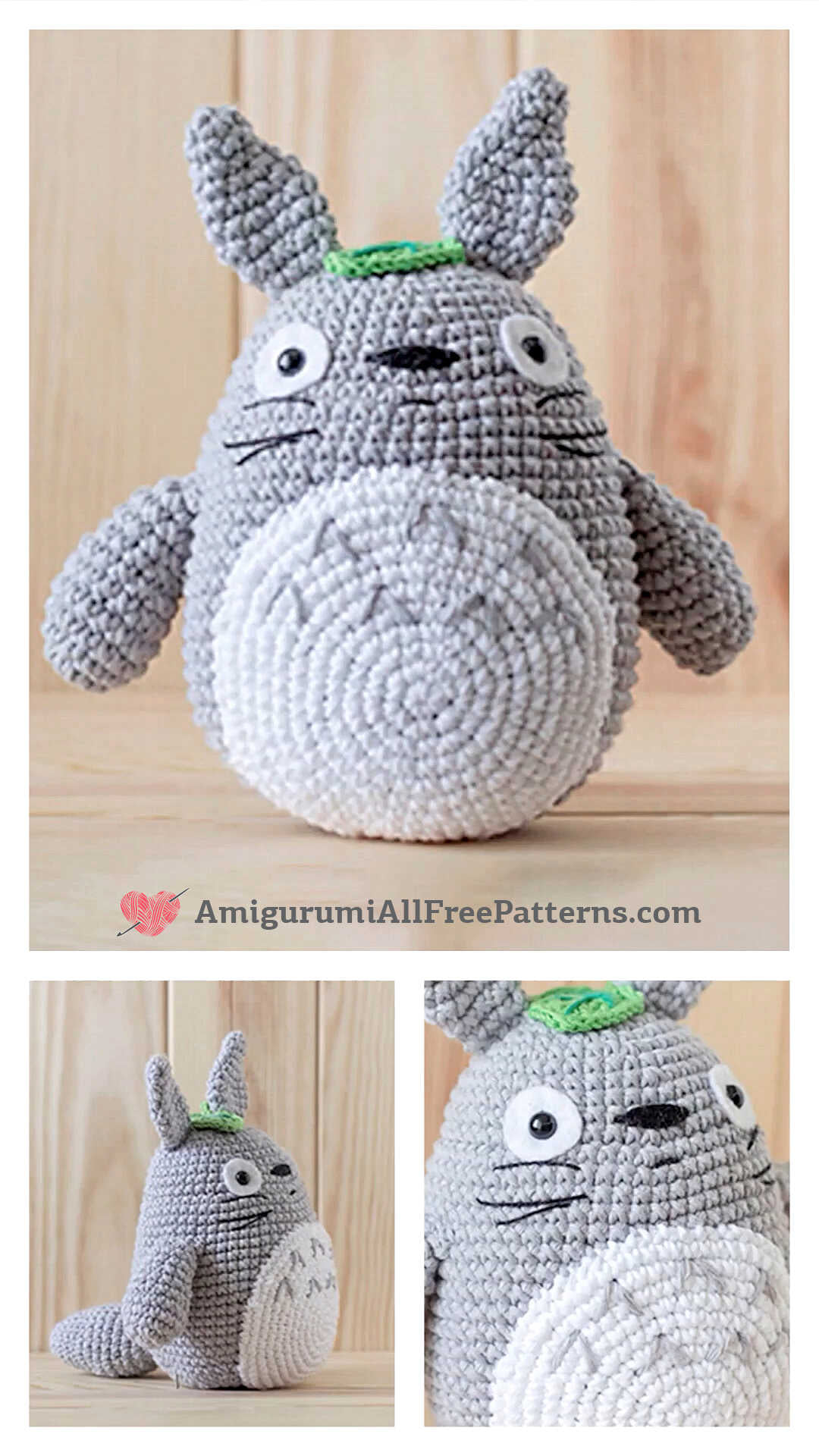 Amigurumi Totoro Free Crochet Always Free Amigurumi Facebook