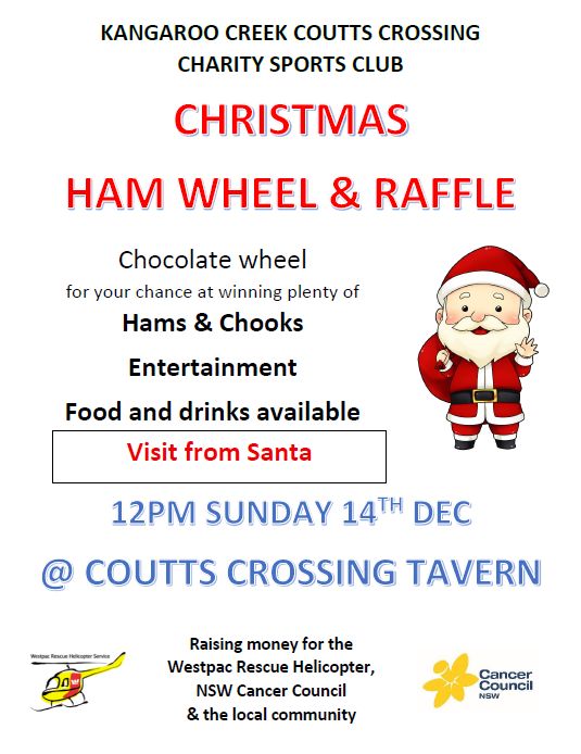 Christmas Ham Wheel