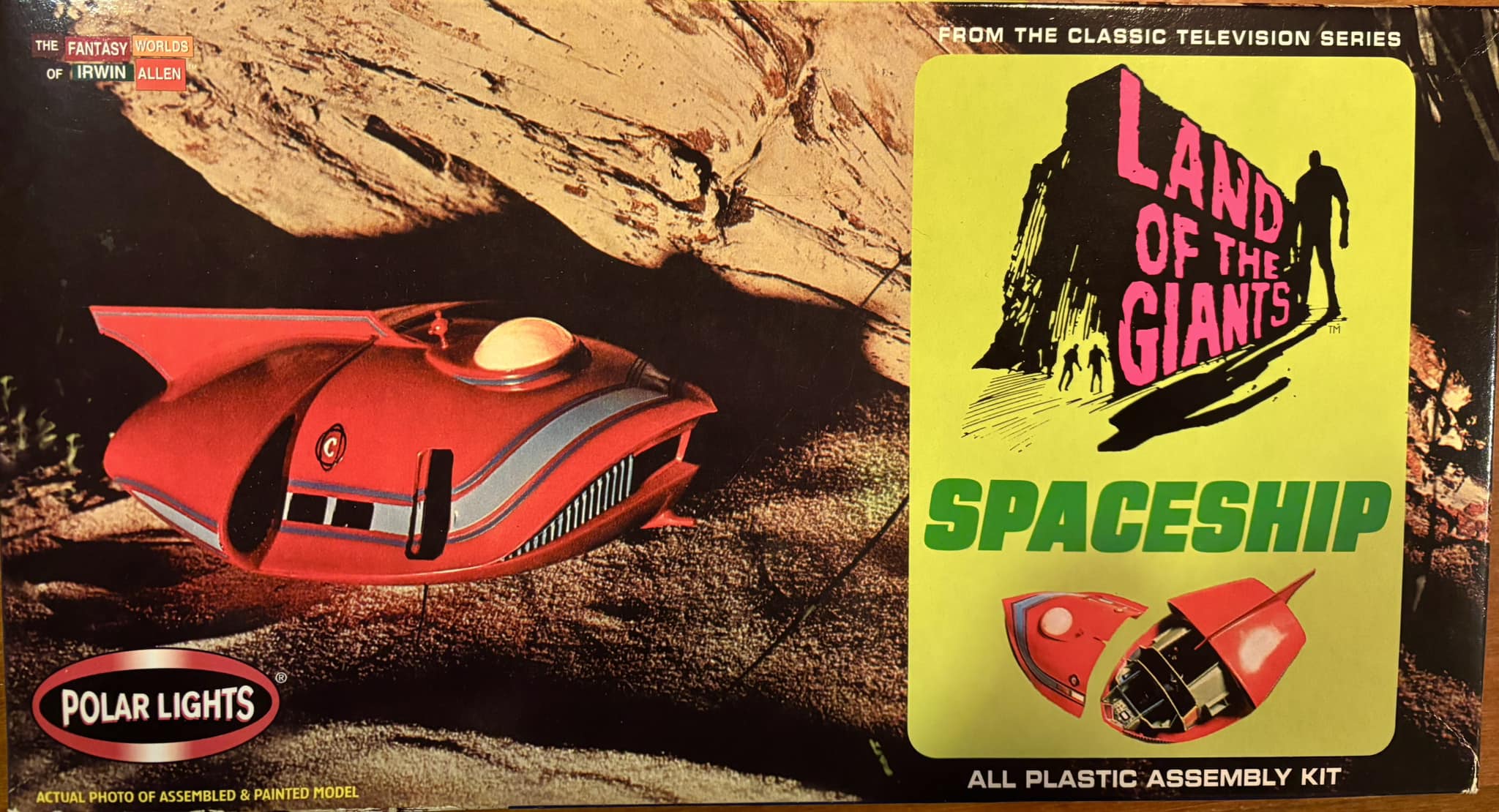 Building the Land of the Giants Spaceship Model