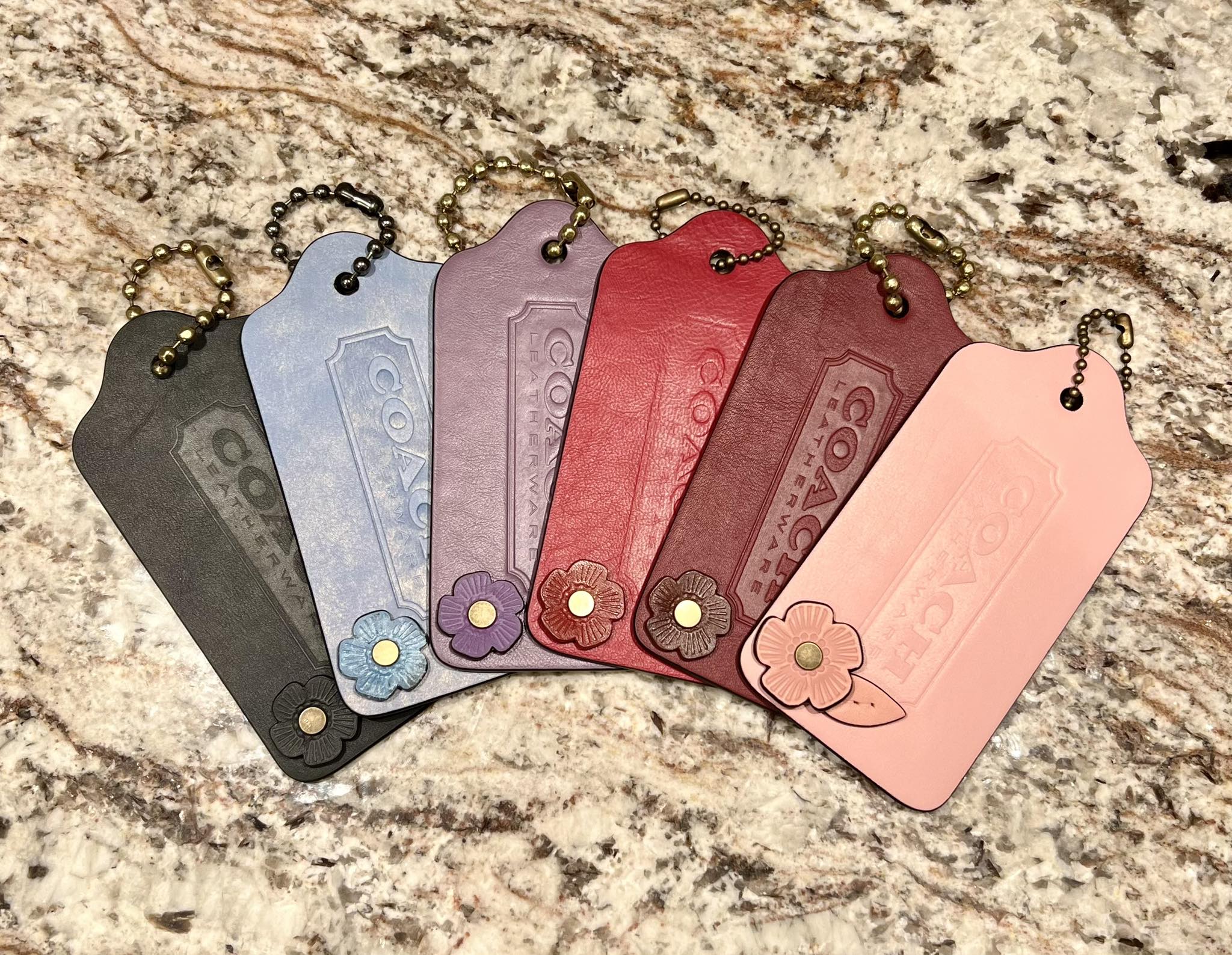 Adding tea roses to hangtags