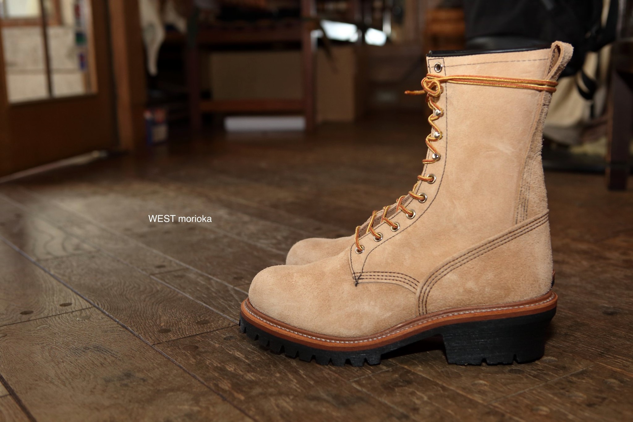 廃盤 9D REDWING レッドウィング 8211 スエード ロガーブーツ 【公式通販】