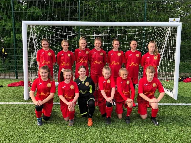 Alternative - So our Signal Box under 12 girls are in the league cup ...