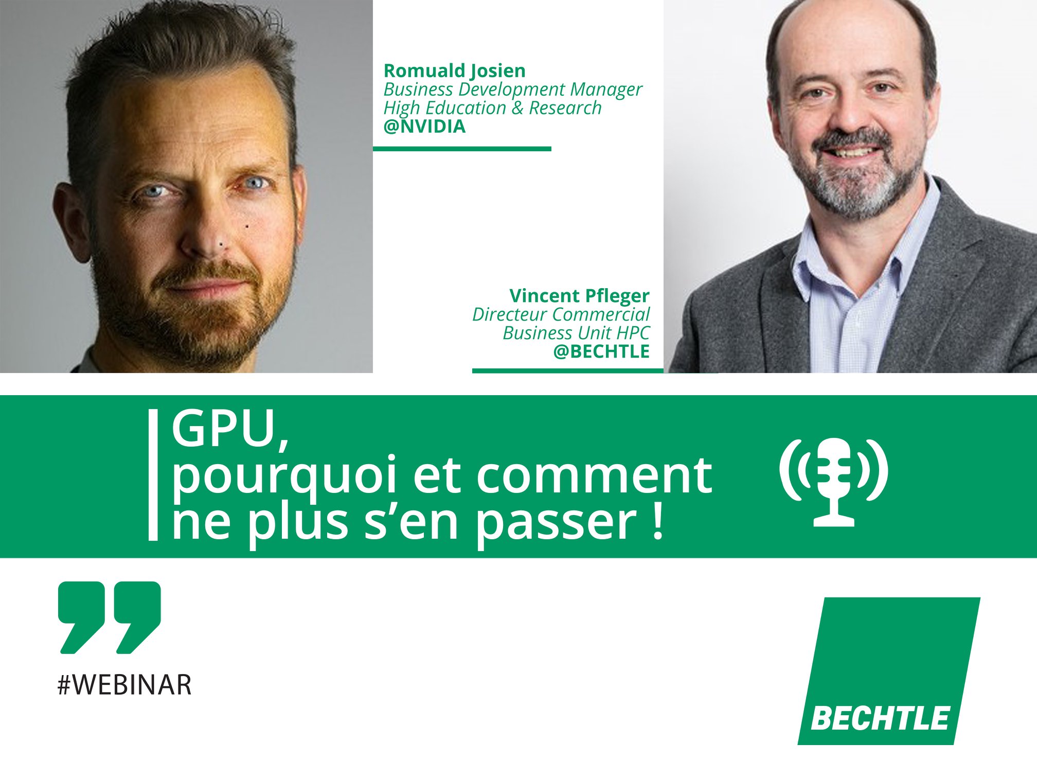 Bechtle France - “GPU, pourquoi et comment ne plus s’en... | Facebook