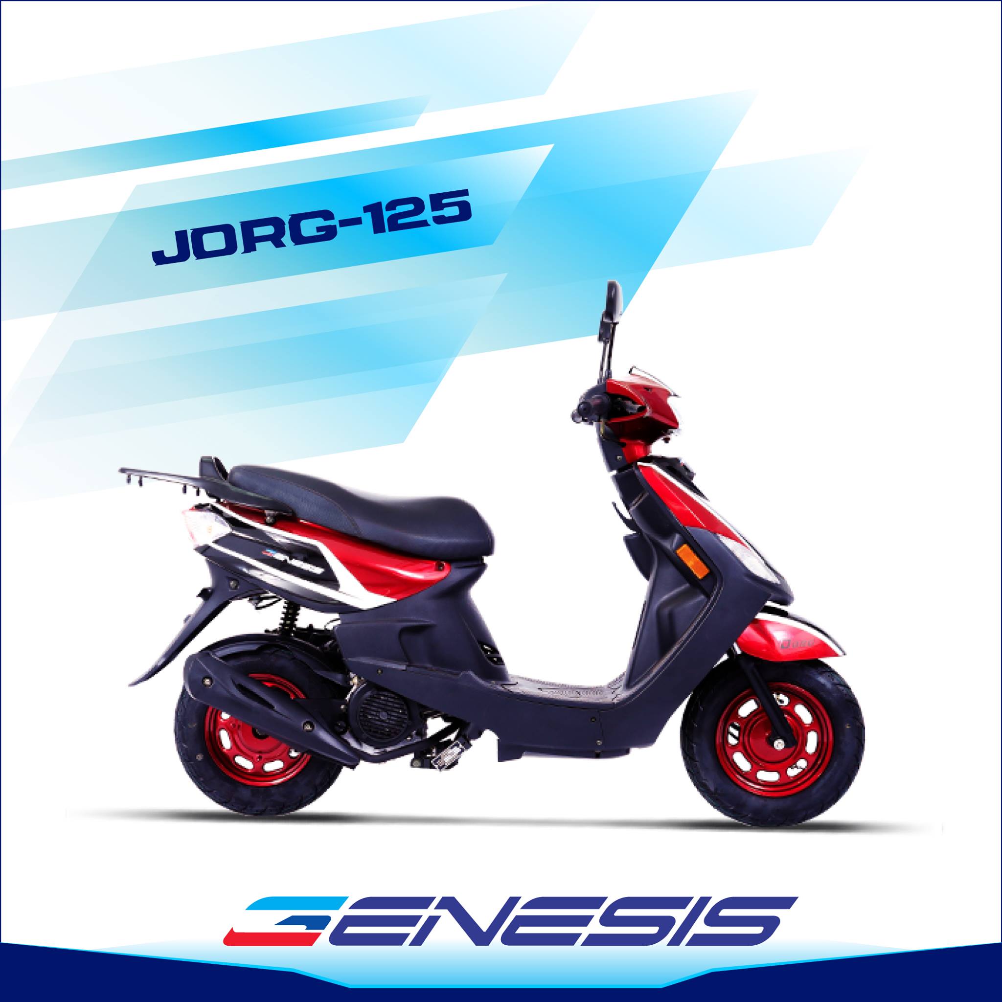 Genesis - La Genesis Jorg-125 es una moto ideal para moverse por ciudad ...