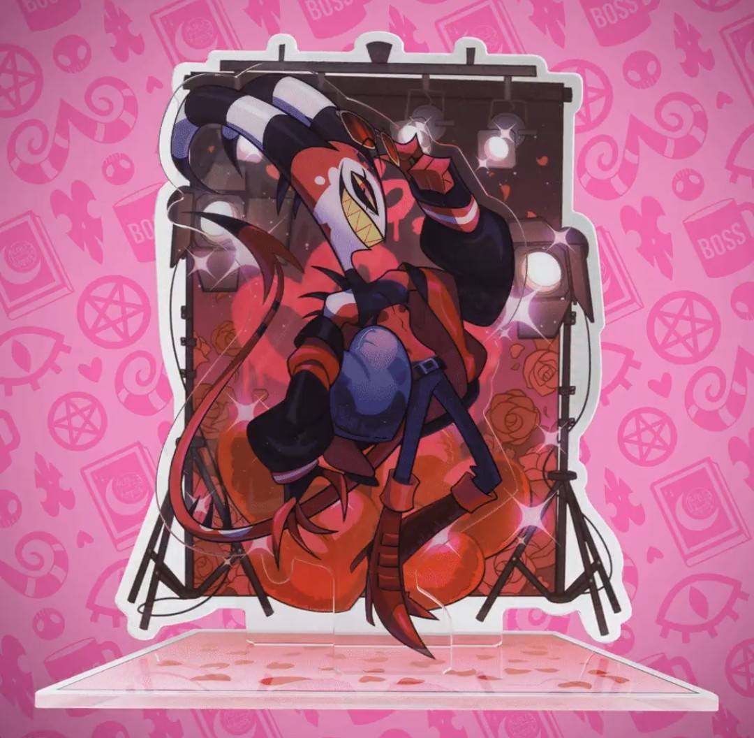 Helluva boss valentine's day standees