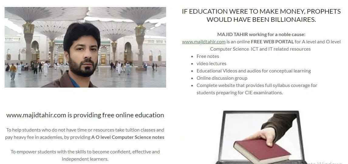 Computer Science with Majid Tahir