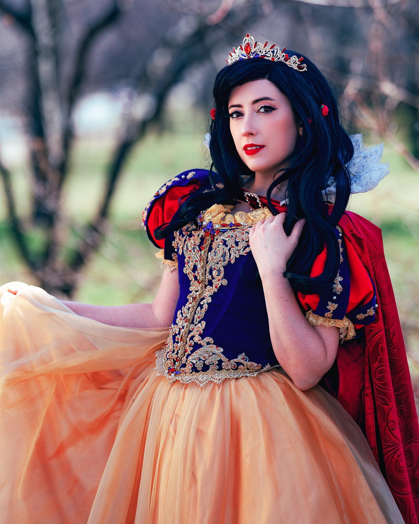 snow white dress up ideas Girls Deluxe Inspired Costume youll feel like you stepped out of a fairy tale when you slip into this Snow White costume Snow White Costume | No-Sew