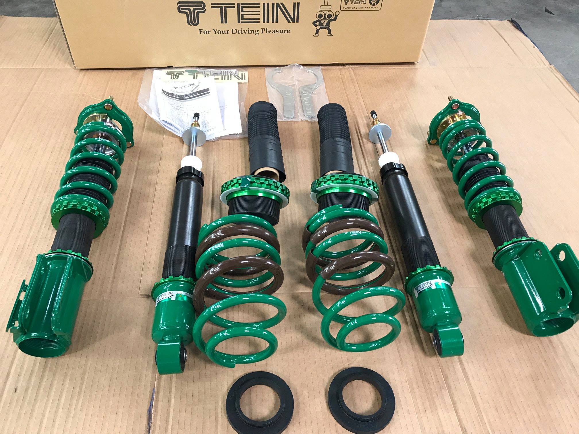 N1 - TEIN Flex Z - adjustable suspension suitable for Honda Civic 