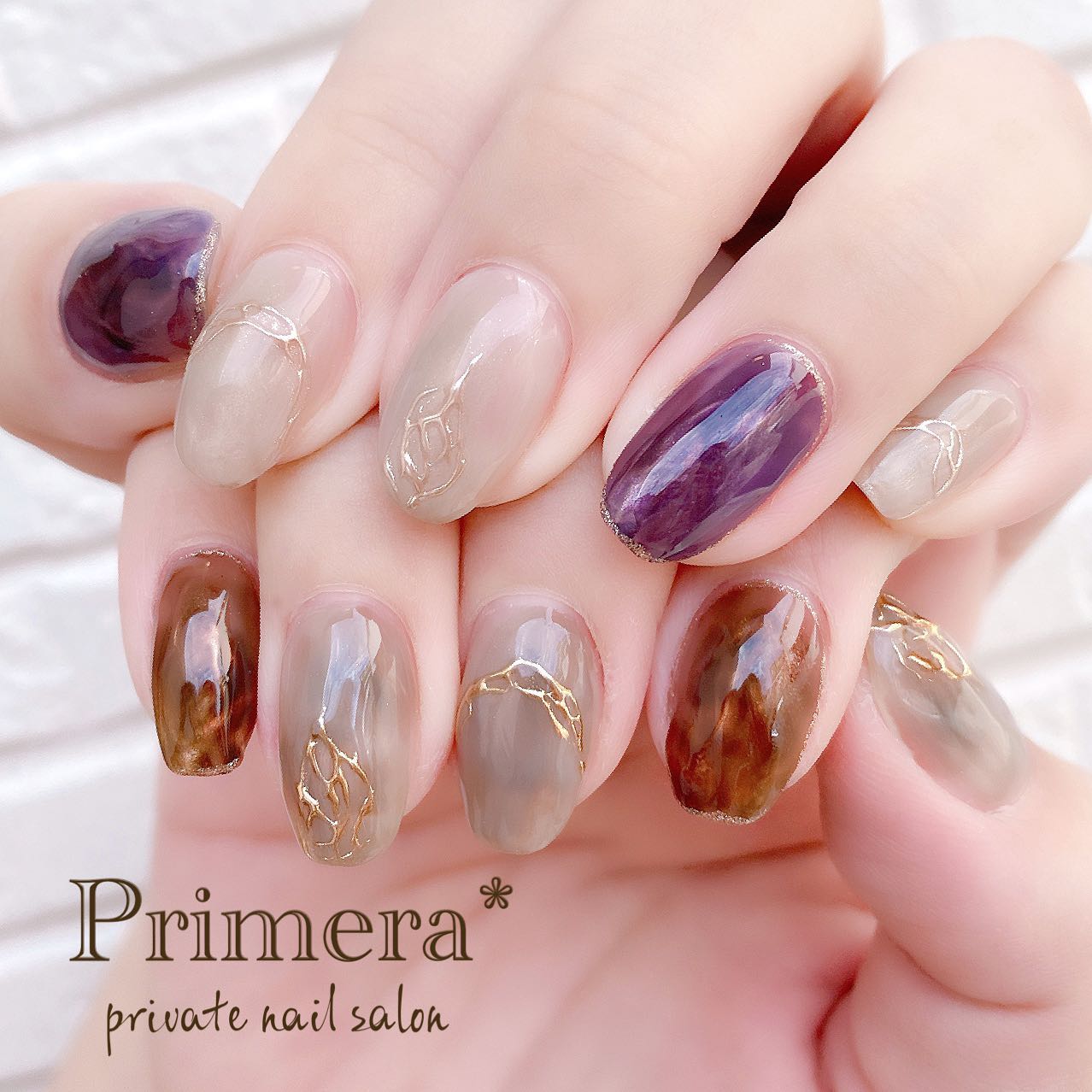 Momoジェル新色 ダークニュアンス 大和駅 Nail Primera Ayaka Facebook