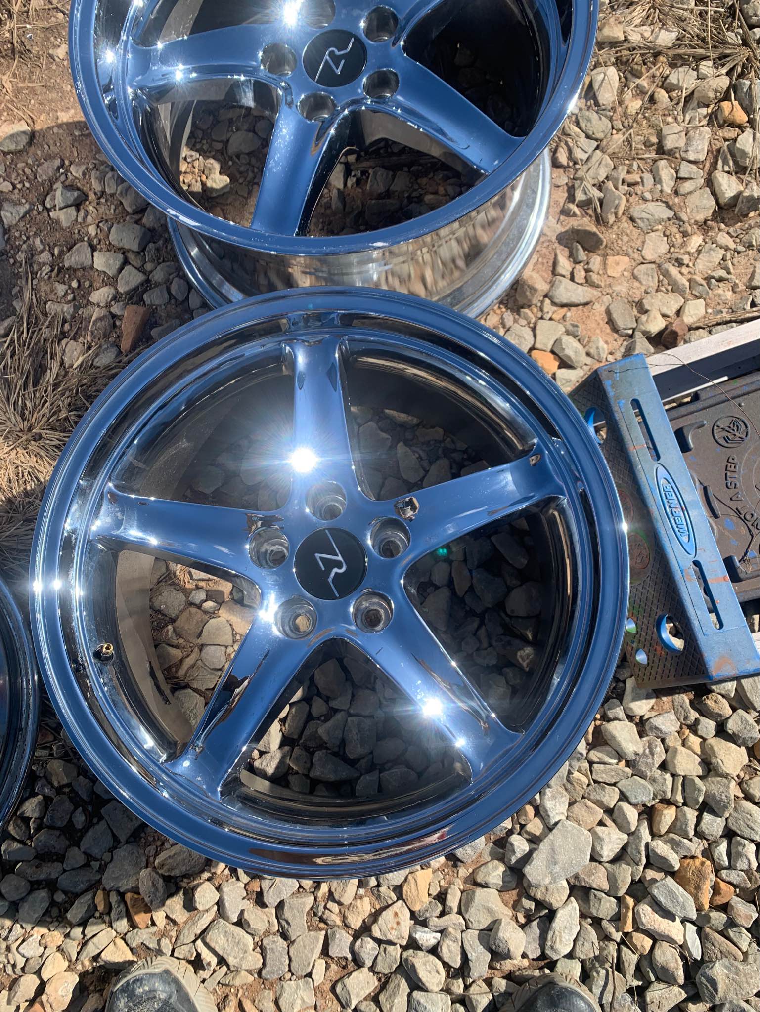 94-04 Mustang Cobra R Style Chrome Wheels 18x9 18x10 - Car Wheels ...