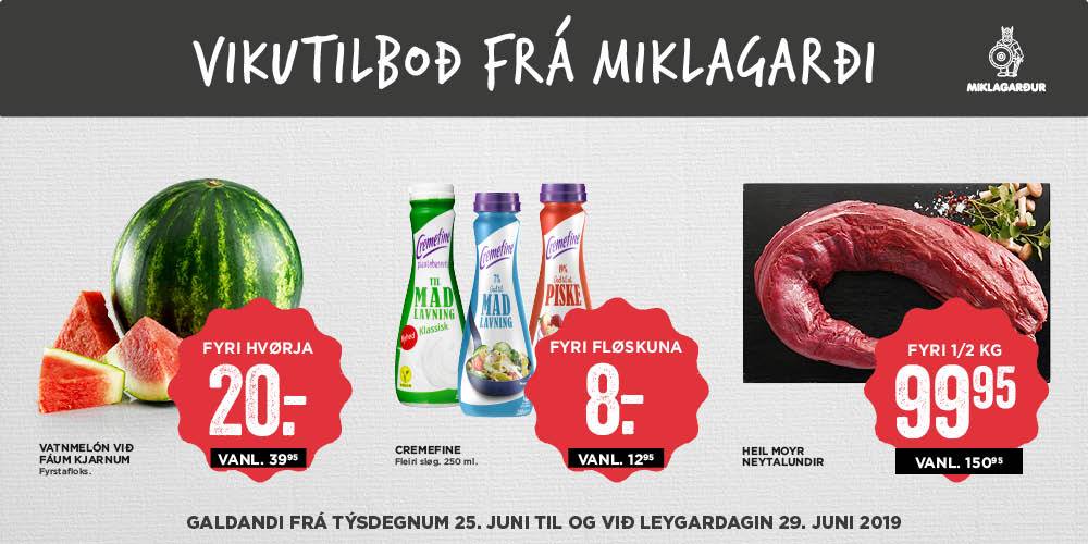 Miklagarður - Hevur tú hugt í nýggjasta tilboðsblaðið hjá Miklagarði ...