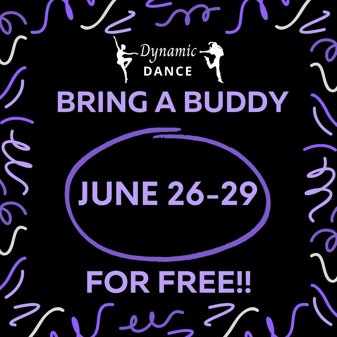 Dynamic Dance - It's BRING A BUDDY week at Dynamic Dance!... | Facebook