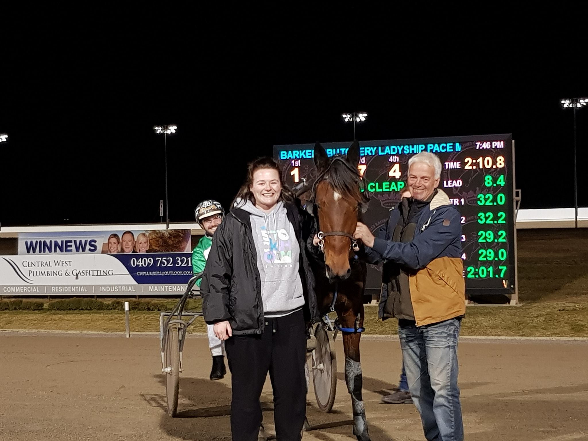 Negative Nancy wins the... - Bathurst Harness Racing Club | Facebook