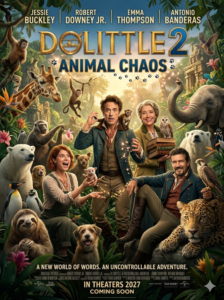 2026SUMMERSALE中ドグラ　アニマル&ゴットNO.2 🎬 Doctor Dolittle 6: Urban Safari (2026) 👉 Stars: Eddie Murphy