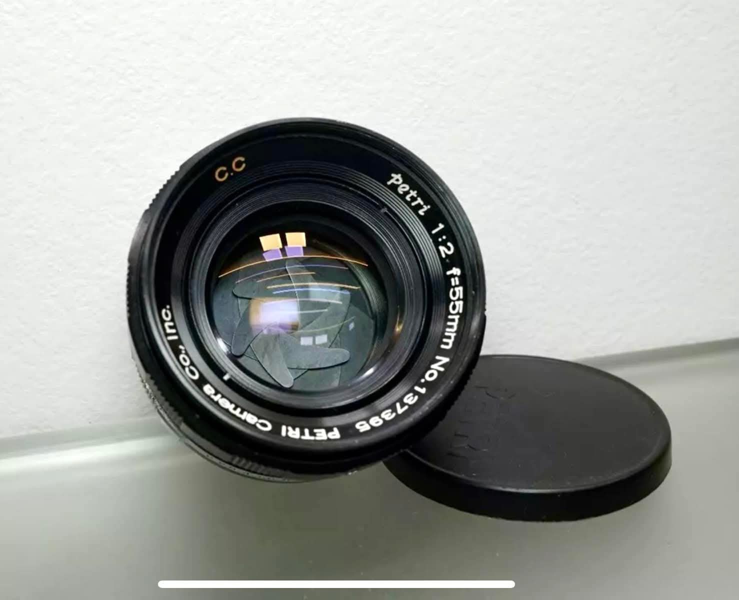 RARE - Petri C.C Auto 21mm f4 full frame wide angle lens Petri