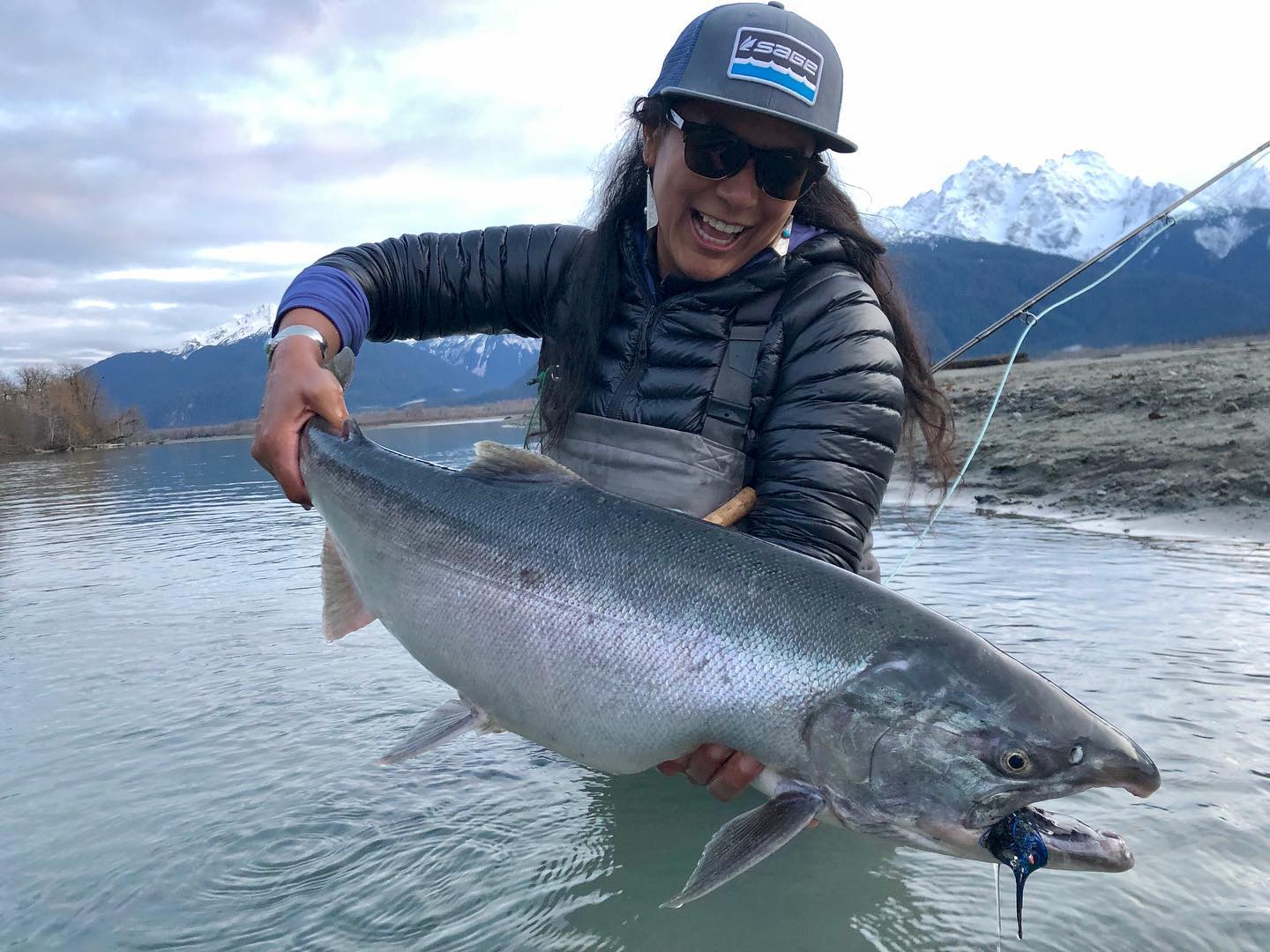 Olympic - Man, Ruth @navajoflyfisher continues to make the most of her ...