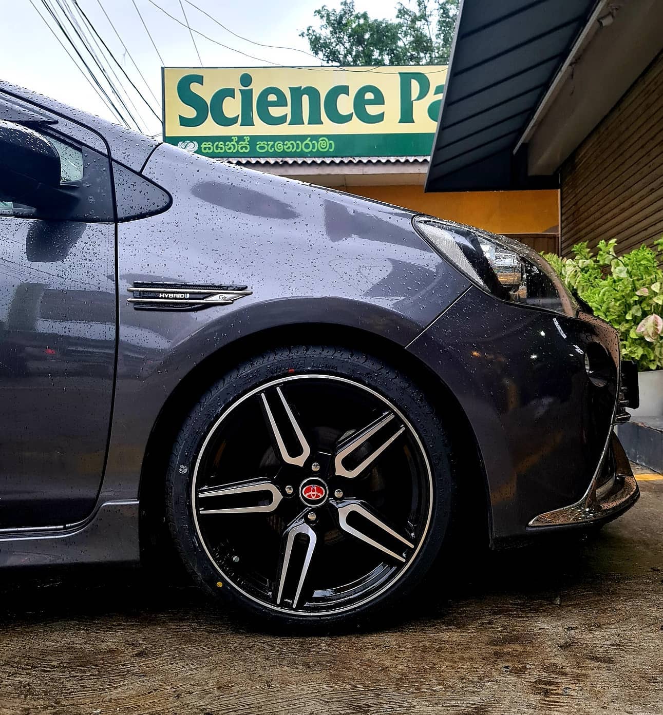 Prestige Wheels - Toyota Aqua fitted with 17