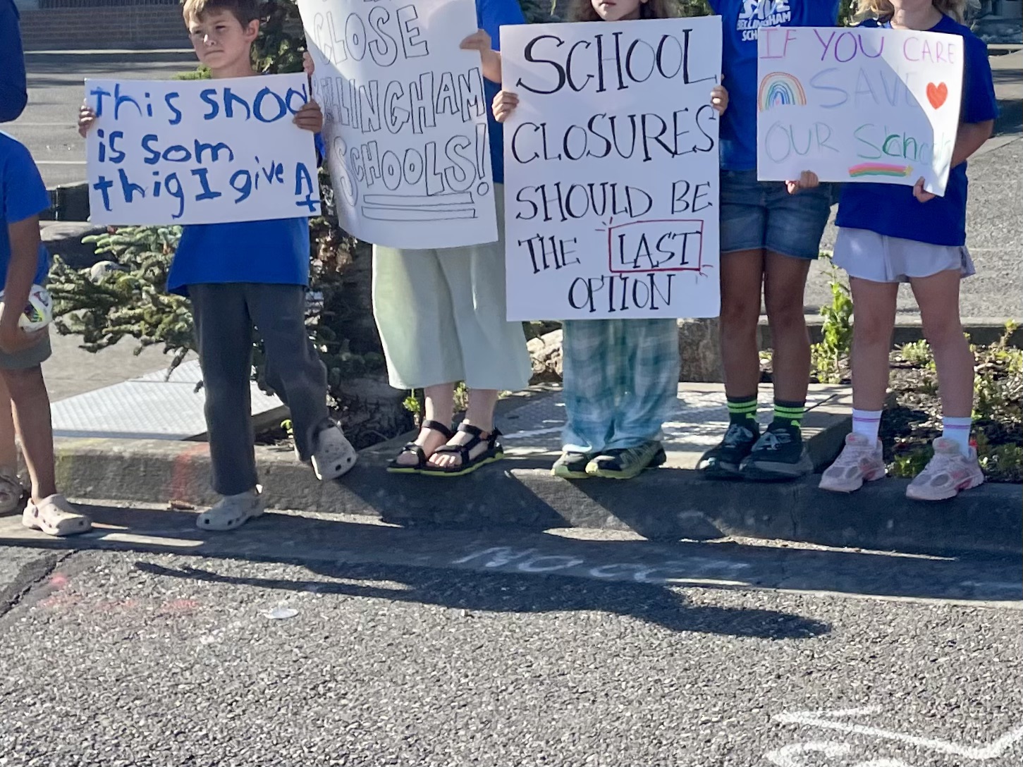 Protest Against School Closures
