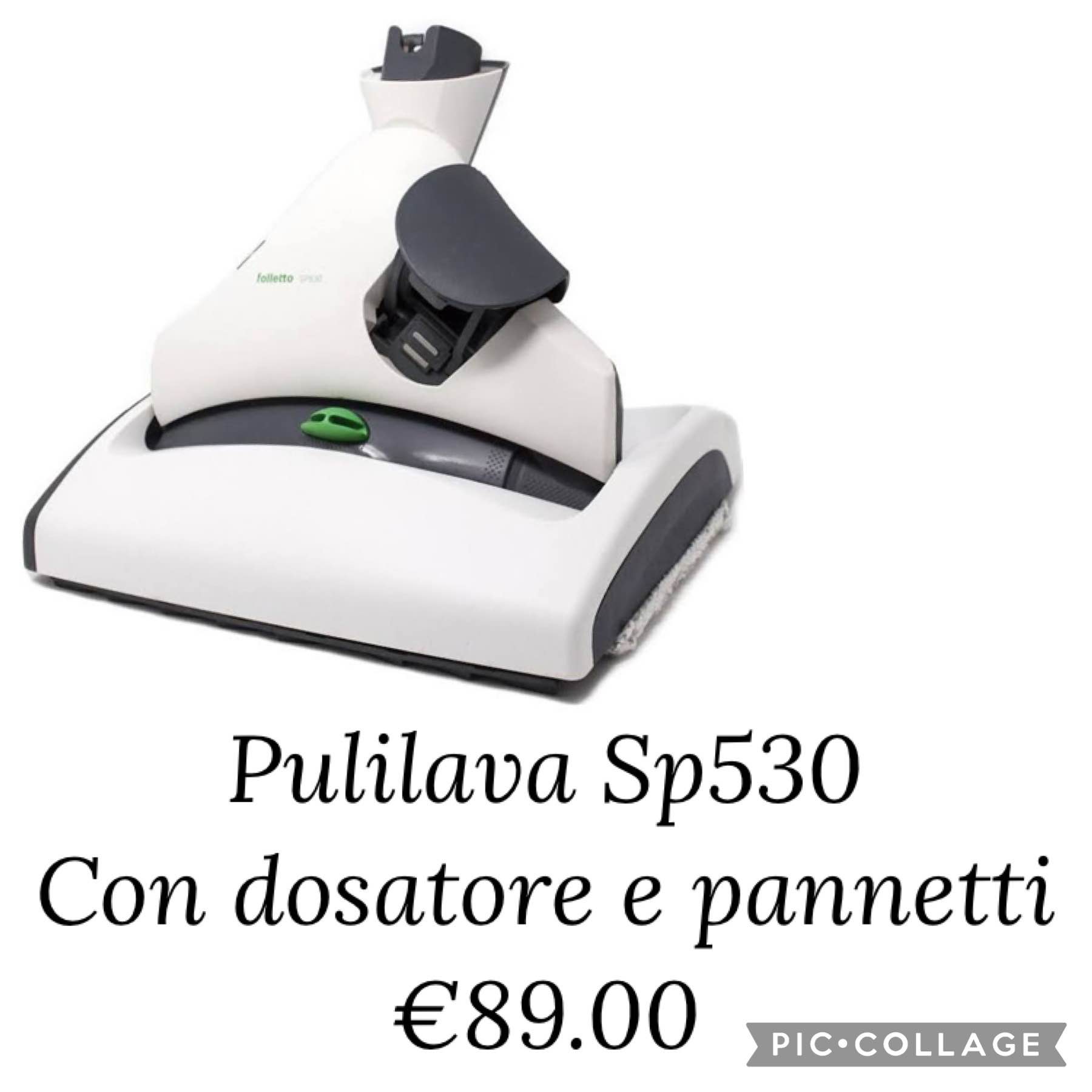 Vorwerk Folletto VK200 Nuovo + SP530 Lavapavimenti – Bundle Aspirapolvere E Lava
