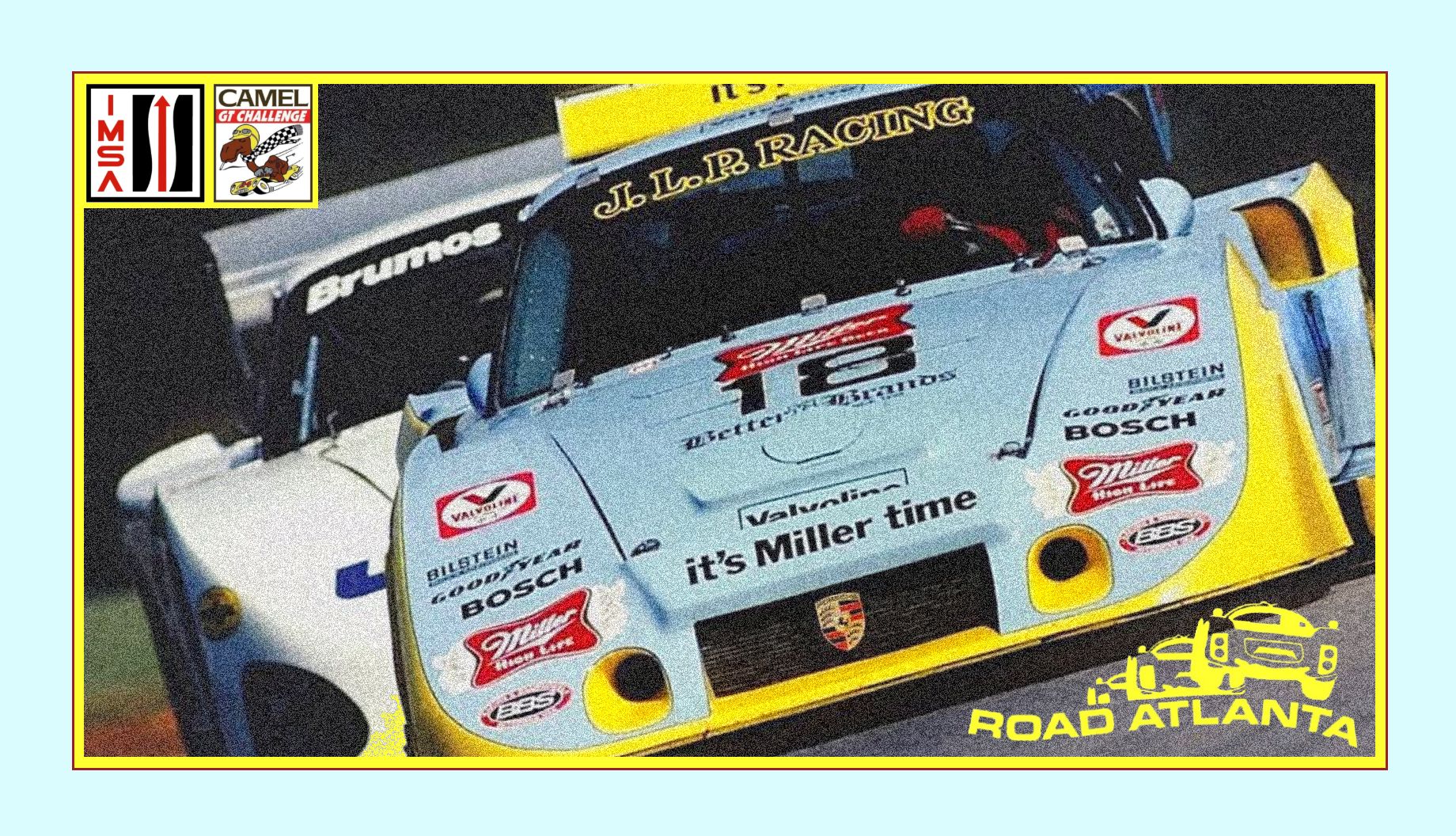 John Paul Jr wins 1982 Road Atlanta IMSA GT in Porsche