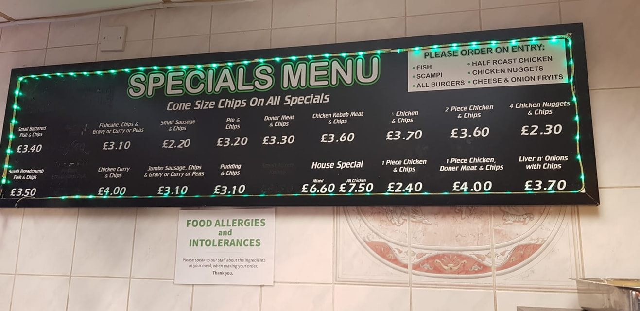 Our specials and main menu pictures... - Masterchef High Lane | Facebook