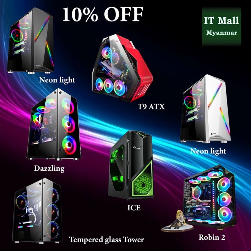 IT-Mall - 🔥🔥 Gaming Chassis Collections model: Robin 2(180000-10% ...