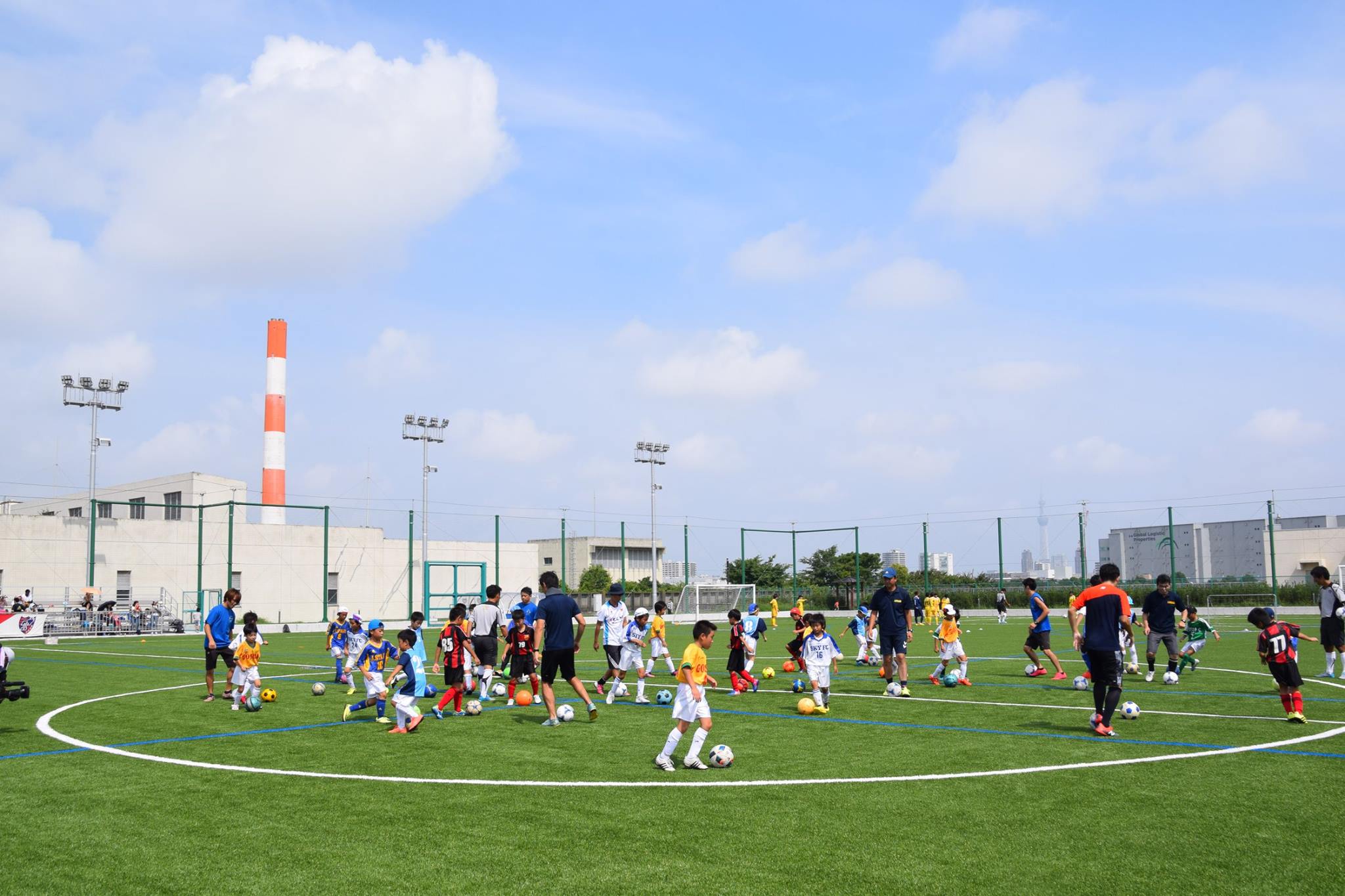 新砂 運動場 サッカー 場
