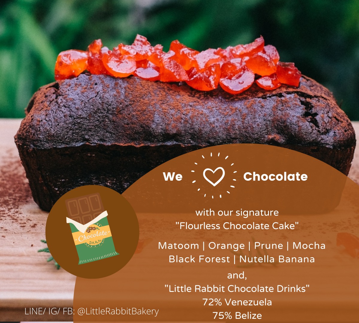 สำหรับคนที่จองขนมไม่ทันนะคะ... - Little Rabbit Bakery