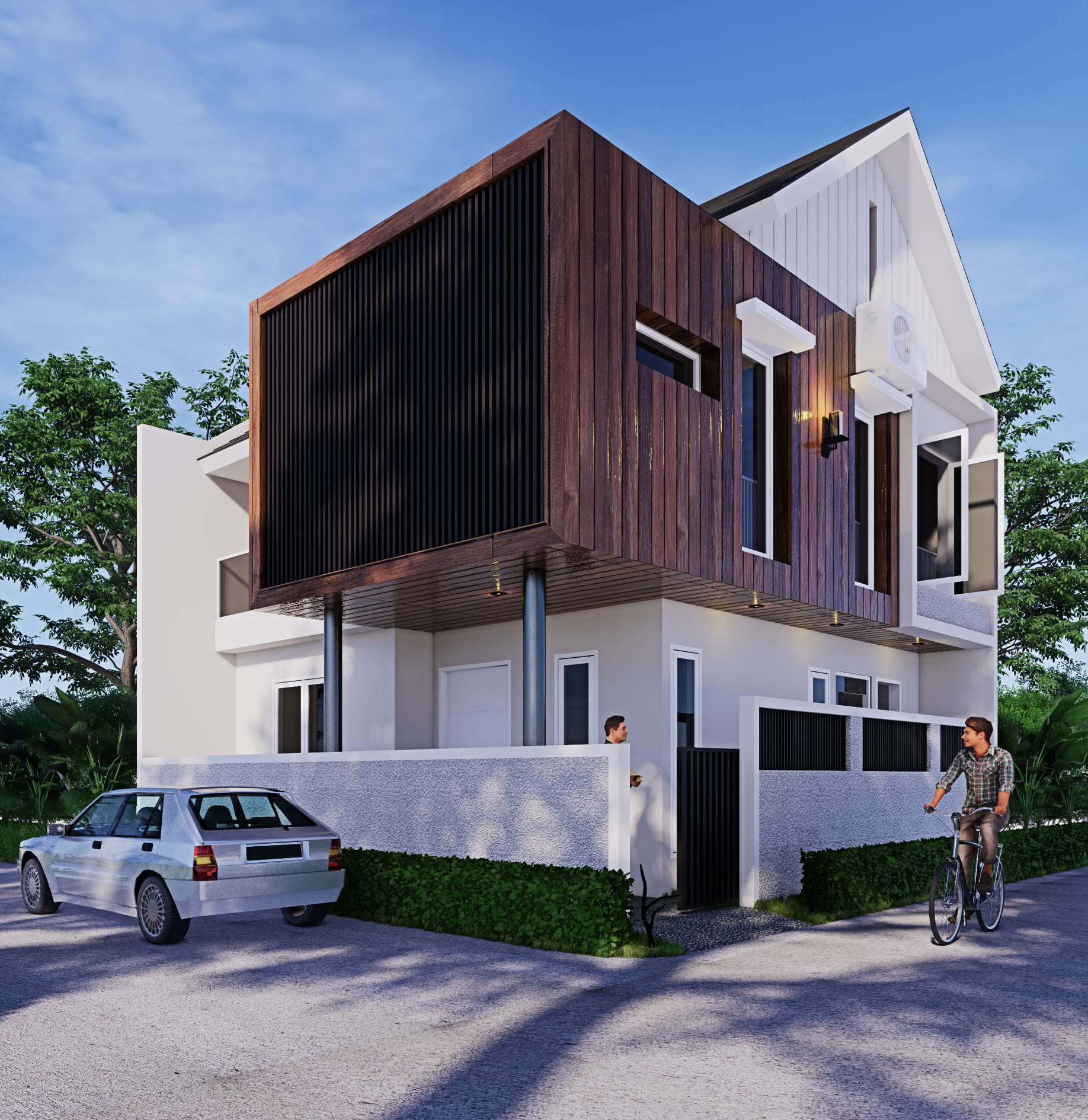 SKETCHUP NUSANTARA | Tes rendering model from 3dwarehouse #skp_2017 # ...