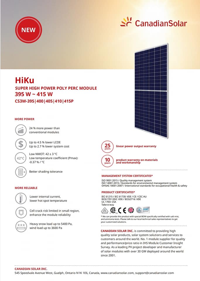 Canadian Solar Poly... - Energy Dynamics Thailand | Facebook