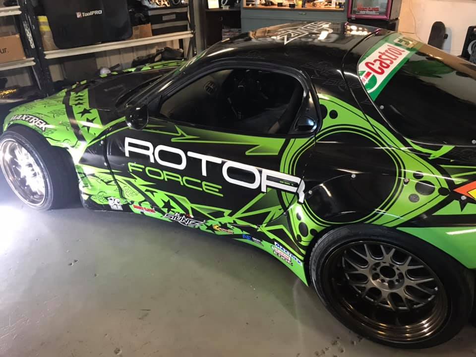 Rotor Force - The New look of #drftbat2 thanks to Levi...
