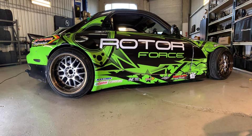 Rotor Force - The New look of #drftbat2 thanks to Levi...