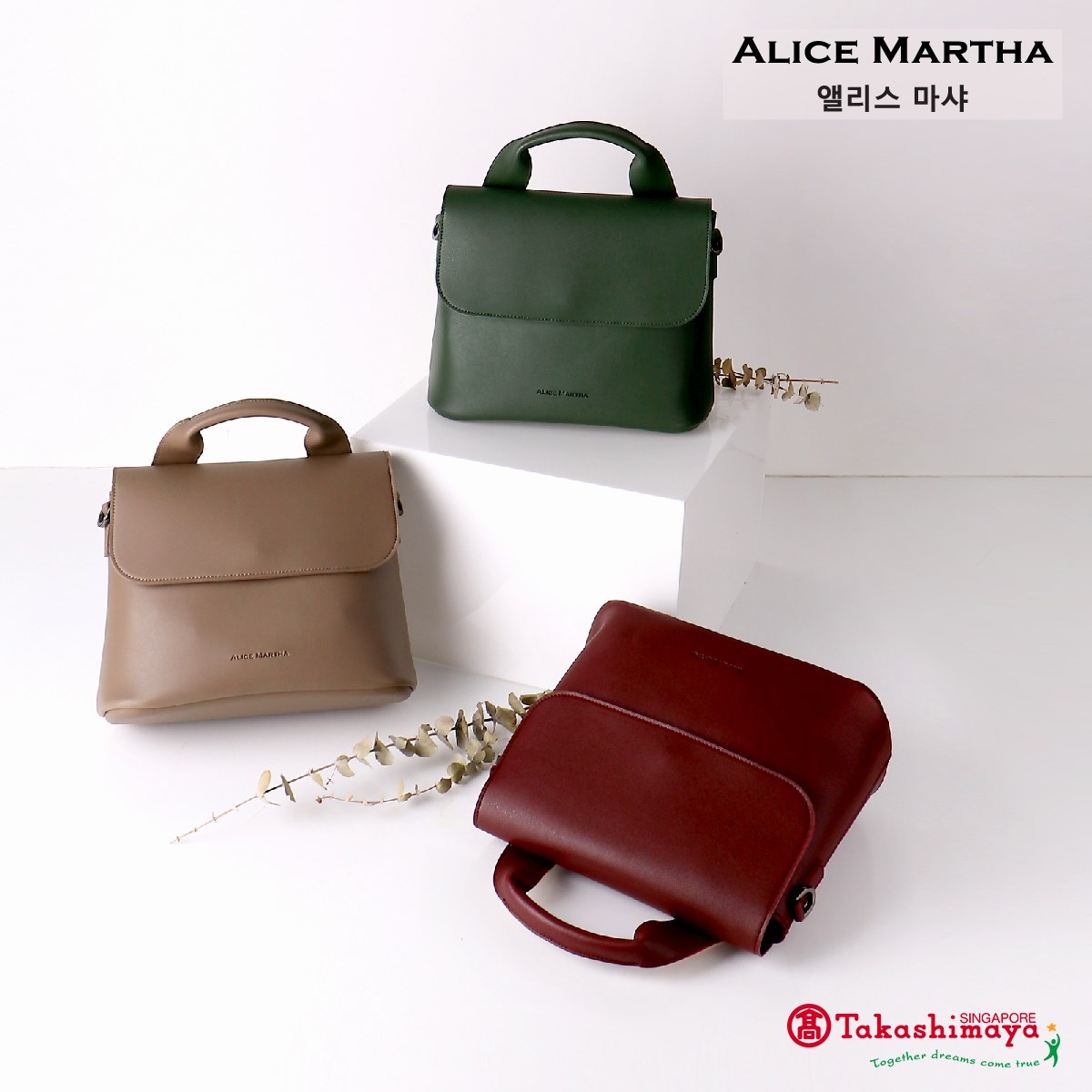 Popular Korean brand Alice Martha is coming to Takashimaya Department Store Designed and manufactured in Korea, Alice Martha is known for their many collaborations with Kpop artistes, as well as frequent appearances