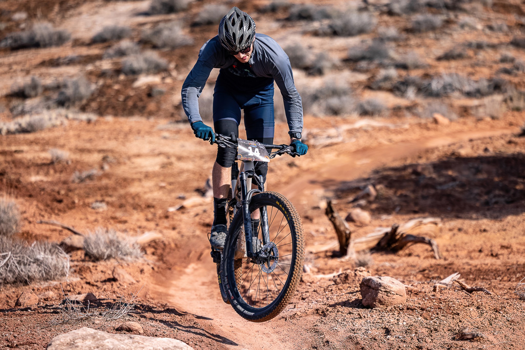 JTS Media - Stage 2 of the 2023 Moab Rocks Mtb race hosted...
