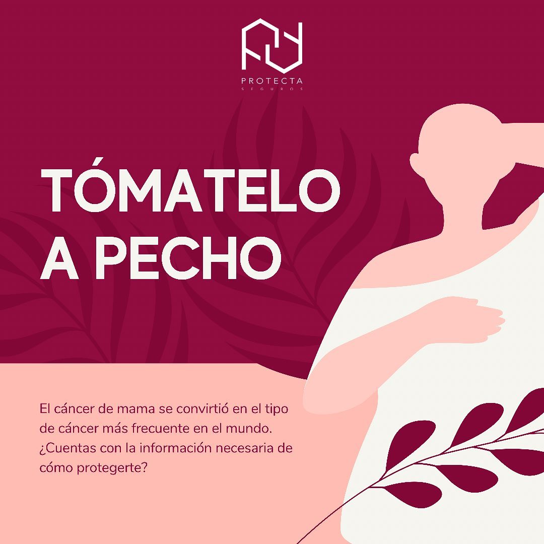 Protecta Seguros - ️ El cáncer de mama es el más común entre las ...