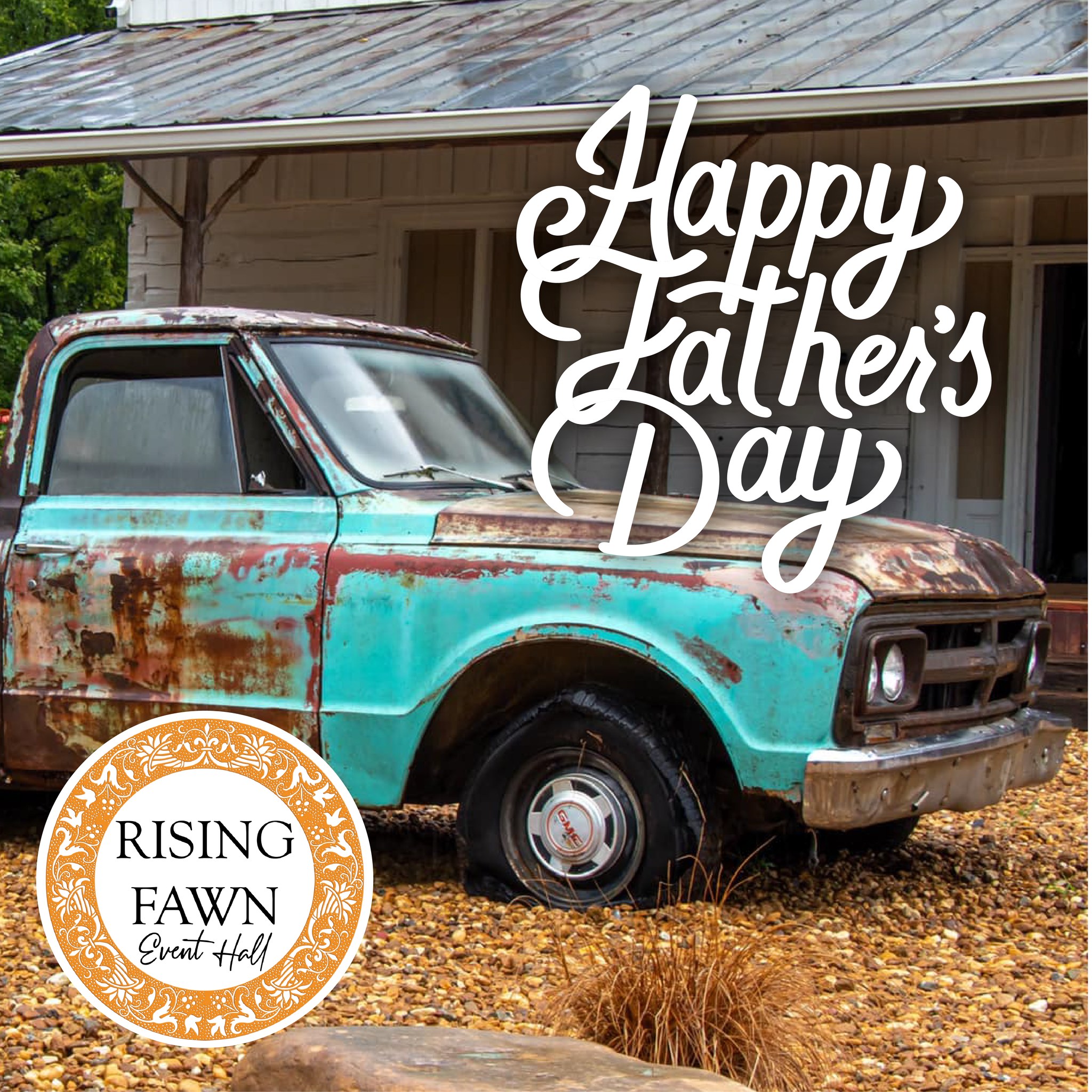 Happy Father's Day ! 👔💙 . Like... - Rising Fawn Event Hall | Facebook