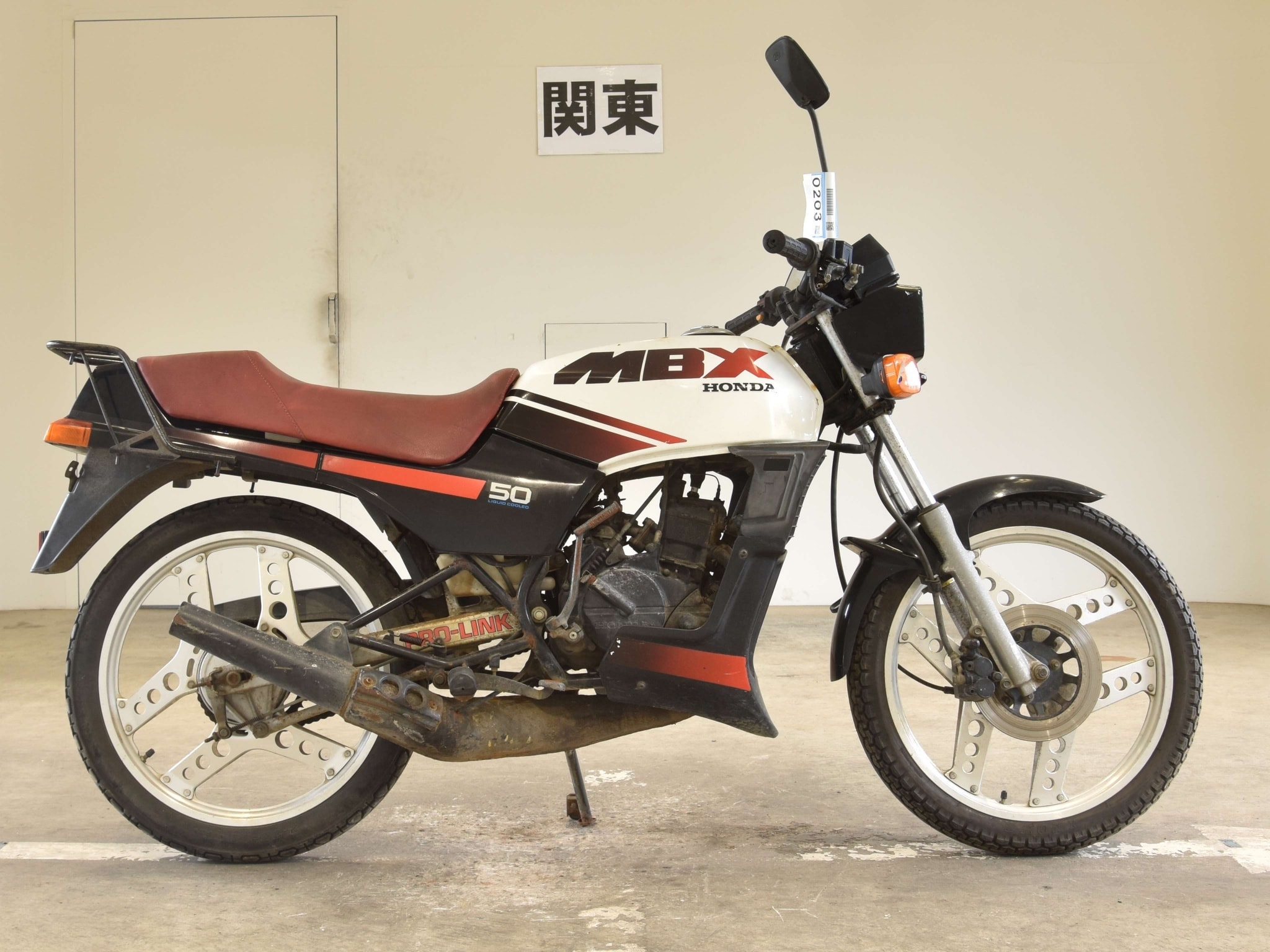 Introducing the 1988 Honda MBX50, a rare gem in the world of 